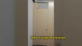 Custom Size Commercial Office Washroom Divider HPL Toilet Partition